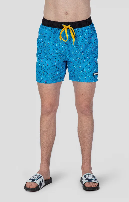 Men's Swim Shorts in Neon Colors for High - Visibility Water ActivitiesMen's Swim Shorts in Neon Colors for High - Visibility Water ActivitiesThe 90's Called Trunks