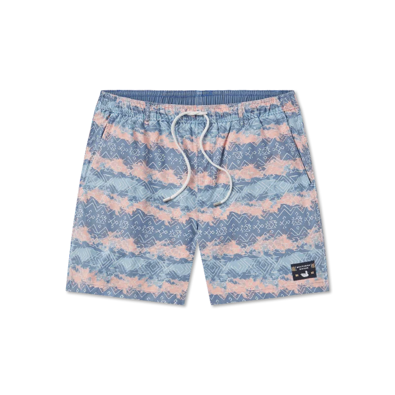 Men's Swim Shorts with Padded Seats for Added Comfort during Long Beach DaysMen's Swim Shorts with Padded Seats for Added Comfort during Long Beach DaysSEAWASH™ Shoals Swim Trunk - Mayan Watercolor