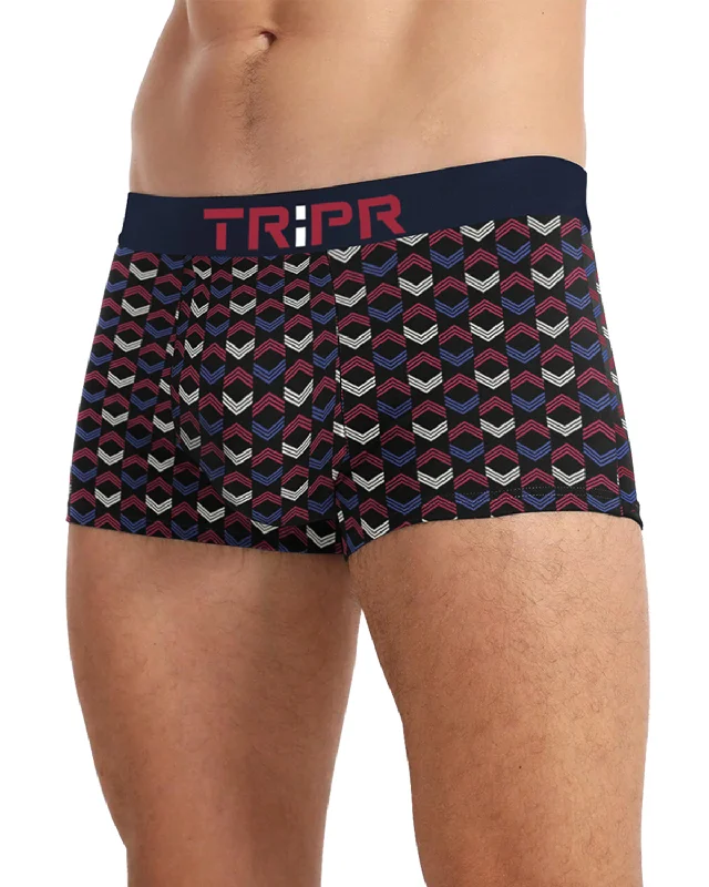 Men's distressed cotton shorts for a bohemian - inspired styleMen Printed Trunk