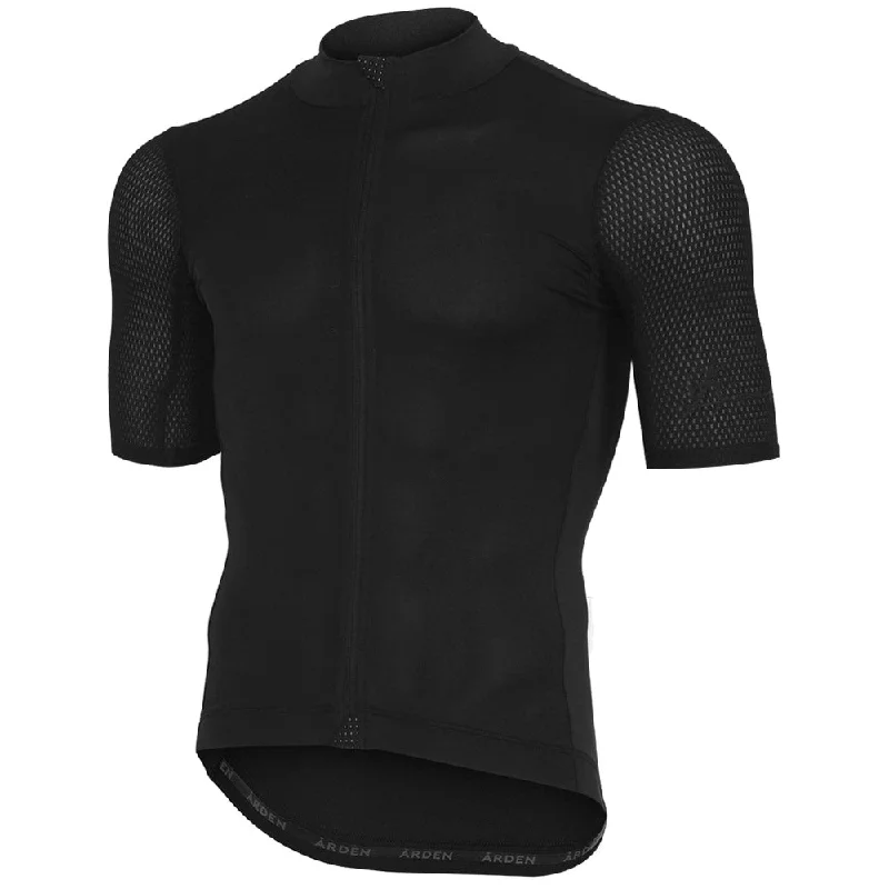 Men's Cycling Jerseys with Reflective Stripes for Safe and Stylish Rides at NightMen's Cycling Jerseys with Reflective Stripes for Safe and Stylish Rides at NightArden Spring Jersey / Black