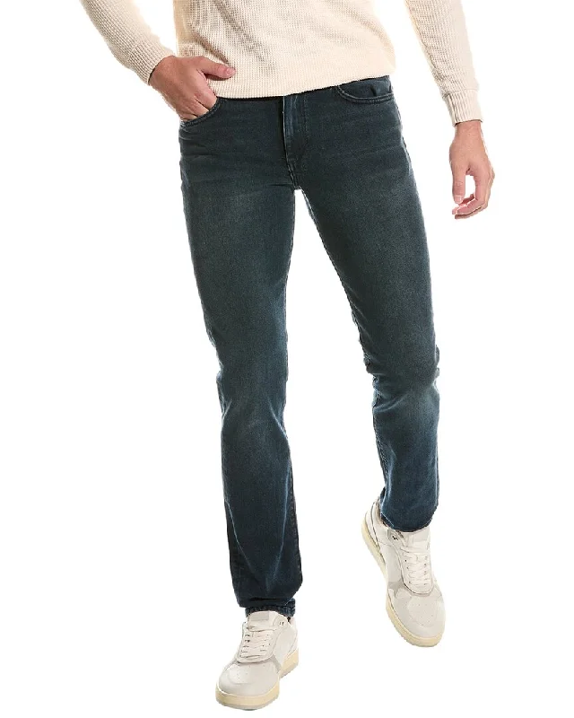 Plus Size Men's Relaxed Fit Jeans with a Faded Wash for a Vintage - Inspired LookPlus Size Men's Relaxed Fit Jeans with a Faded Wash for a Vintage - Inspired LookJOE'S Jeans Highland Slim Jean