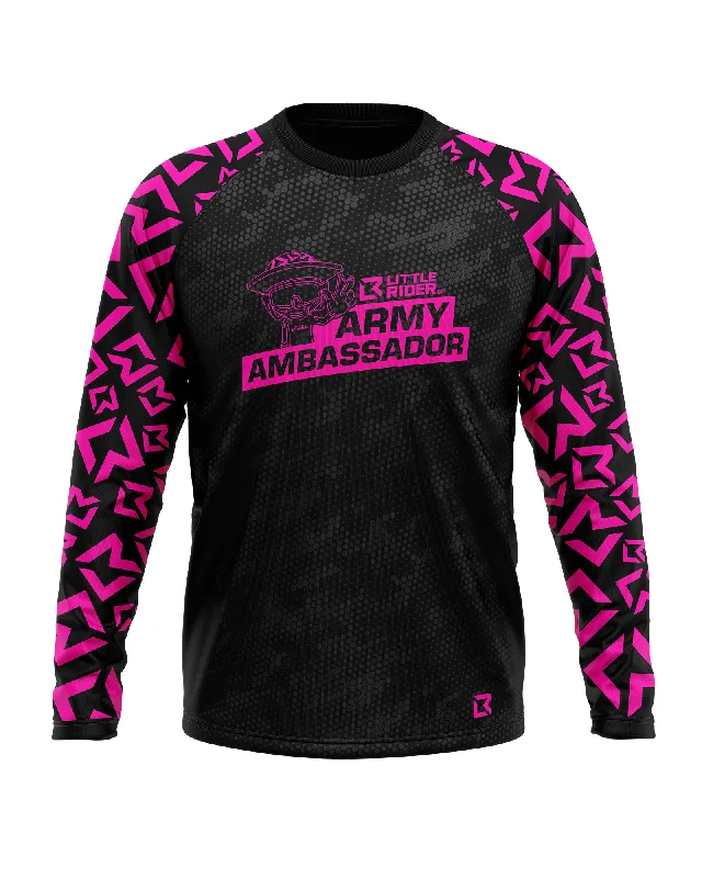 Men's NBA Authentic Team Jerseys in Official Team Colors for True Basketball FansMen's NBA Authentic Team Jerseys in Official Team Colors for True Basketball FansLittle Rider Co 'Hot Pink' Jersey - Army Ambassador Series