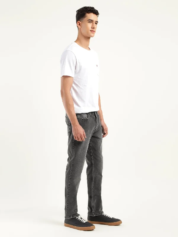 Men's Jeans with a Frayed Hem for a Casual and Effortless StyleMen's Jeans with a Frayed Hem for a Casual and Effortless StyleMen's 511 Black Slim Fit Jeans