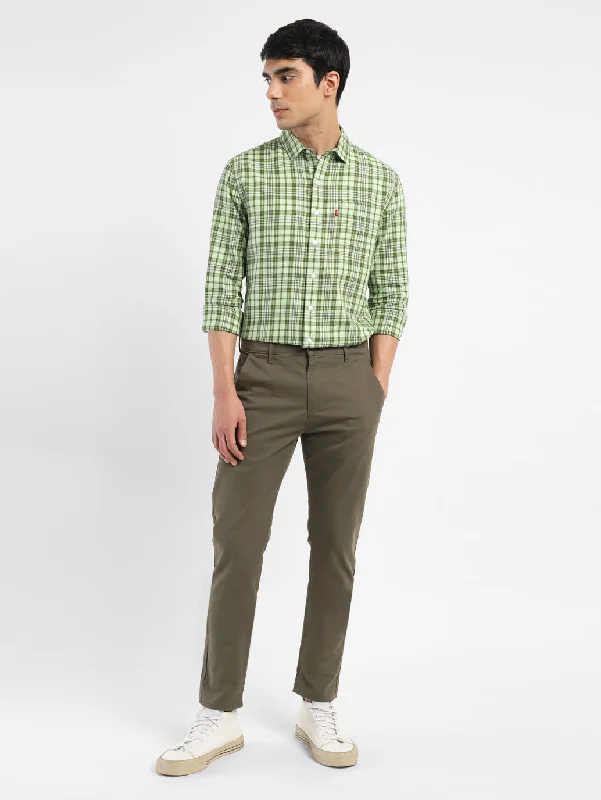 Men's High - Waisted Jeans in a Medium Wash for a Vintage - Style RevivalMen's High - Waisted Jeans in a Medium Wash for a Vintage - Style RevivalMen's 512 Green Slim Tapered Fit Chinos