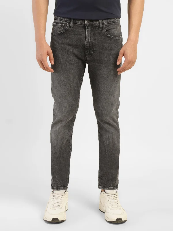 Men's High - Waisted Jeans in a Medium Wash for a Vintage - Style RevivalMen's High - Waisted Jeans in a Medium Wash for a Vintage - Style RevivalMen's 512 Grey Slim Tapered Fit Jeans