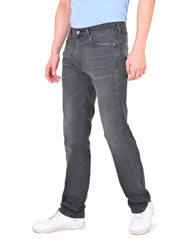 Men's Jeans with a Cargo - Inspired Knee Pocket for Extra StorageMen's Jeans with a Cargo - Inspired Knee Pocket for Extra StorageMen's 513 Dark Grey Slim Fit Jeans