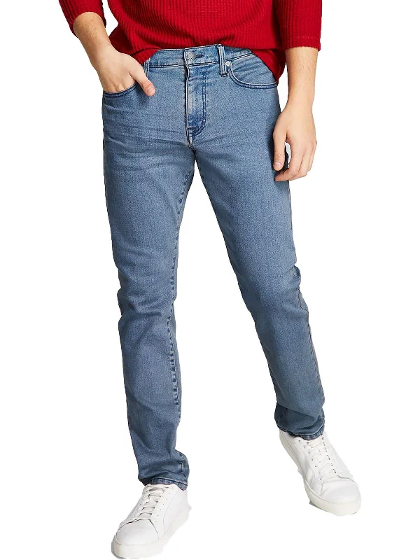 Plus Size Men's Bootcut Jeans with a Belt Loop Upgrade for a Stylish TouchPlus Size Men's Bootcut Jeans with a Belt Loop Upgrade for a Stylish TouchMens Modern Flex Stretch Slim Jeans