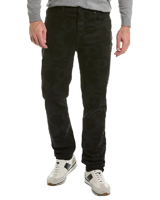 Men's Jeans with an Elastic Waistband for Ultimate ComfortMen's Jeans with an Elastic Waistband for Ultimate ComfortThe Kooples Black Straight Jean