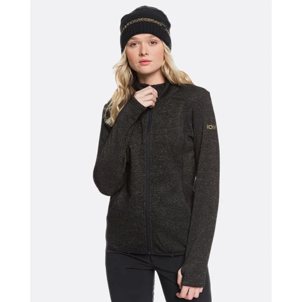 Men fleece beanies with a pom - pom for a trendy lookHarmony Shimmer True Black