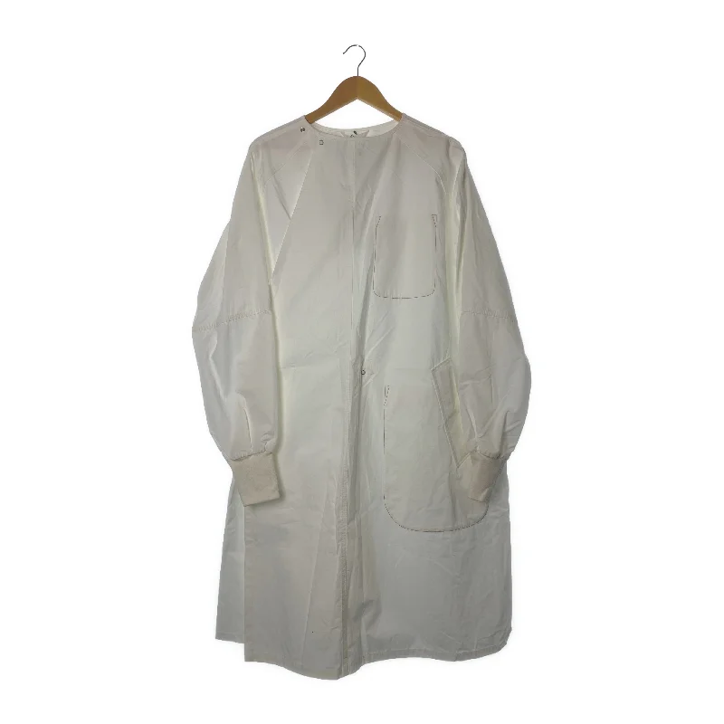 Men coats with a drawstring waist for a customizable fitMaison Margiela/Coat/46/WHT/Cotton