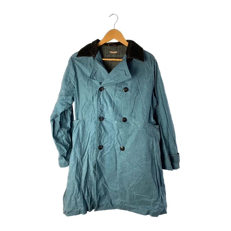 Men coats with a hooded design for added protection against the elementsKAPITAL/Coat/M/BLU/Cotton/Plain