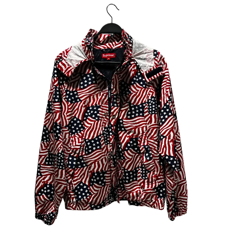 Lightweight men coats made of breathable fabric for spring and autumnLightweight men coats made of breathable fabric for spring and autumnSupreme/Jacket/M/Cotton/MLT/All Over Print/AMERICAN FLAG COLLAGE