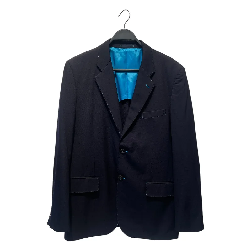 Slim - fit men coats in navy blue for a classic and sophisticated appearanceSlim - fit men coats in navy blue for a classic and sophisticated appearanceCOMME des GARCONS HOMME/Jacket/M/Wool/NVY/BLUE STITCHING