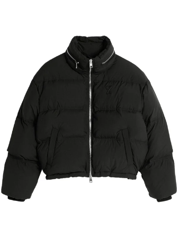 Men coats with a wind - resistant outer layer for blustery weatherAmi Paris Men's Coats