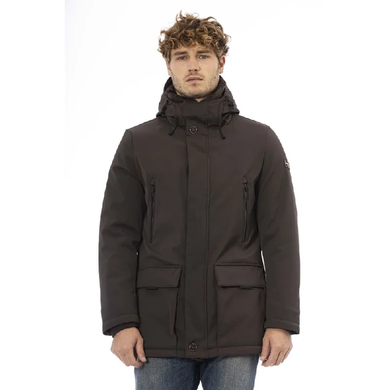 Men coats with a contrasting trim for a fashion - forward aestheticMen coats with a contrasting trim for a fashion - forward aestheticBaldinini Trend  Polyester Men Men's Jacket