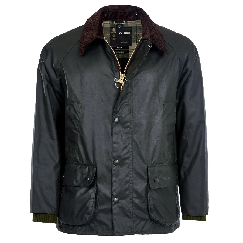 Fleece - lined men jackets for cold - weather commutingFleece - lined men jackets for cold - weather commutingBarbour Bedale Wax Jacket