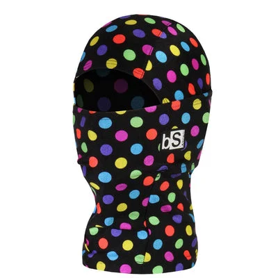 Lightweight men jackets made from recycled nylon for eco - friendly travelKids' Hood Balaclava - Polka Dots