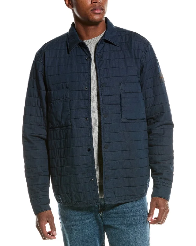 Men coats made of high - quality leather for a rugged and durable optionMen coats made of high - quality leather for a rugged and durable optionBOSS Hugo Boss Lutter Quilted Jacket