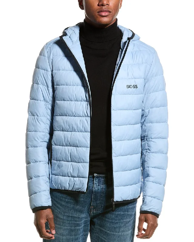 Stylish men coats with a double - breasted design for a formal lookStylish men coats with a double - breasted design for a formal lookBOSS Hugo Boss Thor Puffer Jacket