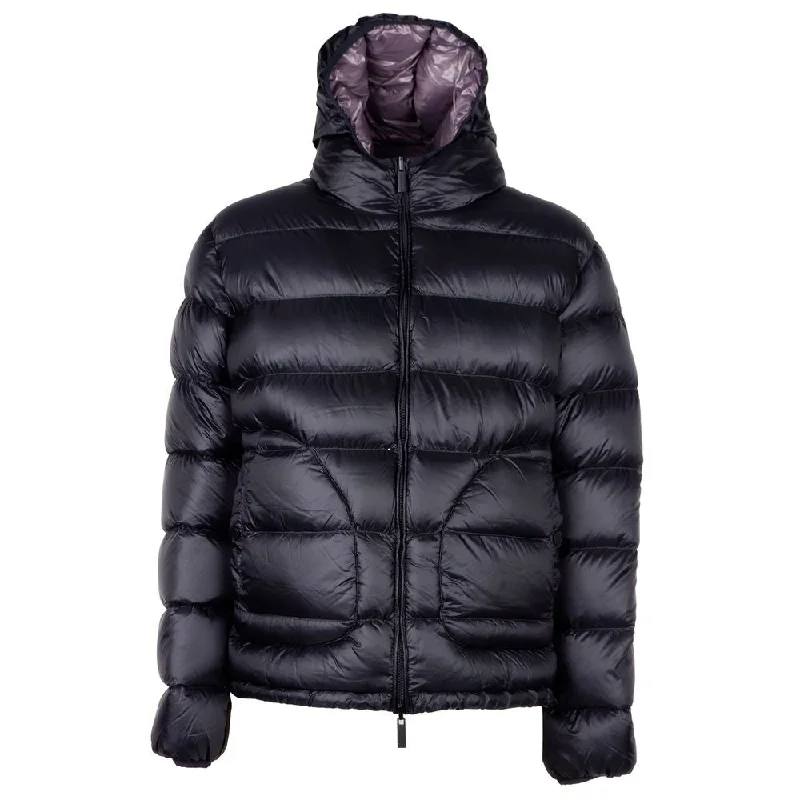 Men coats with a detachable faux - fur collar for a trendy and warm touchMen coats with a detachable faux - fur collar for a trendy and warm touchCentogrammi  Nylon Men's Jacket