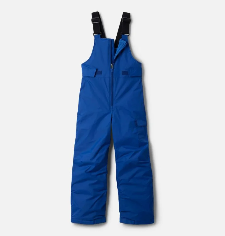 Men jackets with a media - friendly pocket for easy access to gadgetsKids' Snowslope III Bib - Mountain Blue