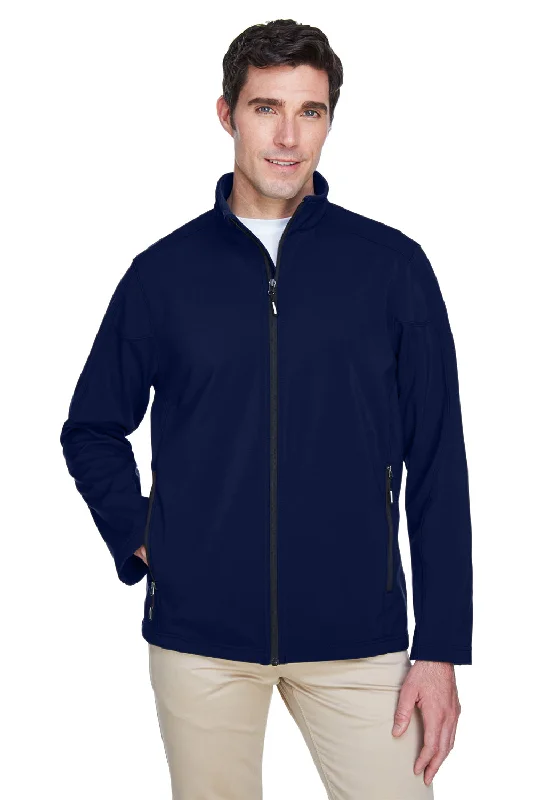 Checkered men jackets in a plaid pattern for a preppy appearanceCheckered men jackets in a plaid pattern for a preppy appearanceCore 365 Mens Cruise Water Resistant Full Zip Jacket - Classic Navy Blue