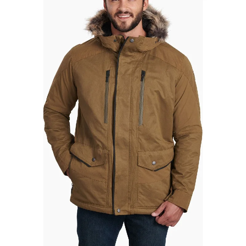 Men jackets with a hidden interior pocket for secure storageMen's Ukon Fleece Lined Hoody