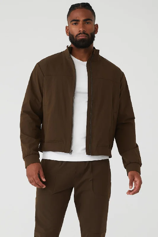 Men jackets with a hidden interior pocket for secure storageCo-Op Bomber - Espresso