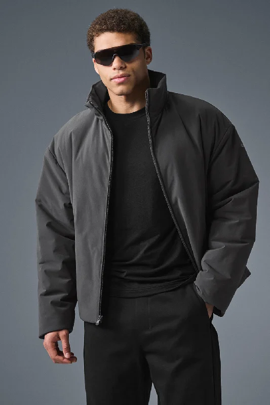 Performance - driven men jackets with breathable fabric for sportsPerformance - driven men jackets with breathable fabric for sportsStretch Woven Notable Jacket - Anthracite