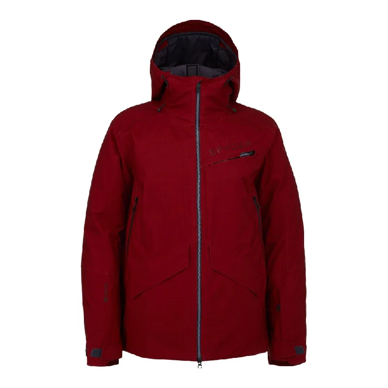 Down - filled men jackets in bright colors for winter fashionMens Innsbruck - Syrah Ripstop (2021)