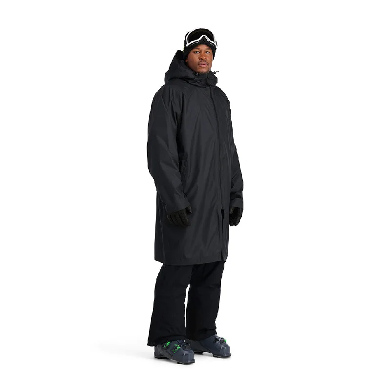 Men jackets with a built - in hood that can be stowed away when not in useMens Rain - Black (2022)