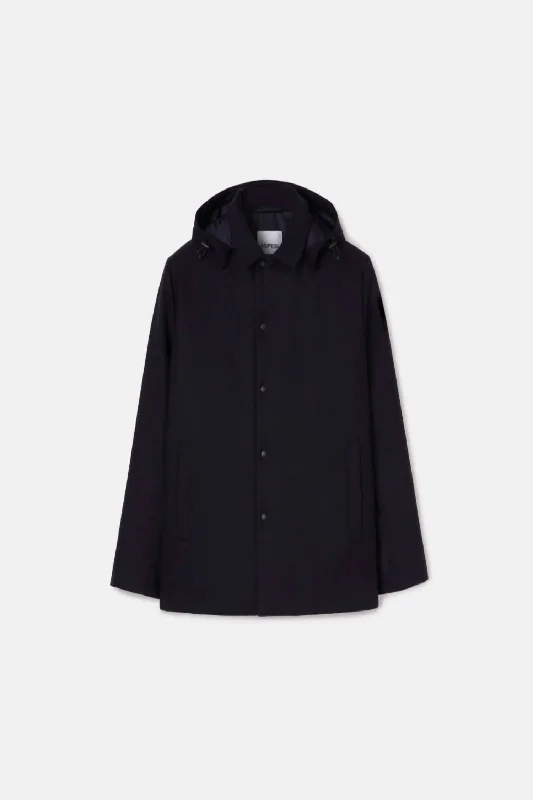 Men coats with a contrasting trim for a fashion - forward aestheticMen coats with a contrasting trim for a fashion - forward aestheticMen's Stockton Technical Wool Jacket In Navy