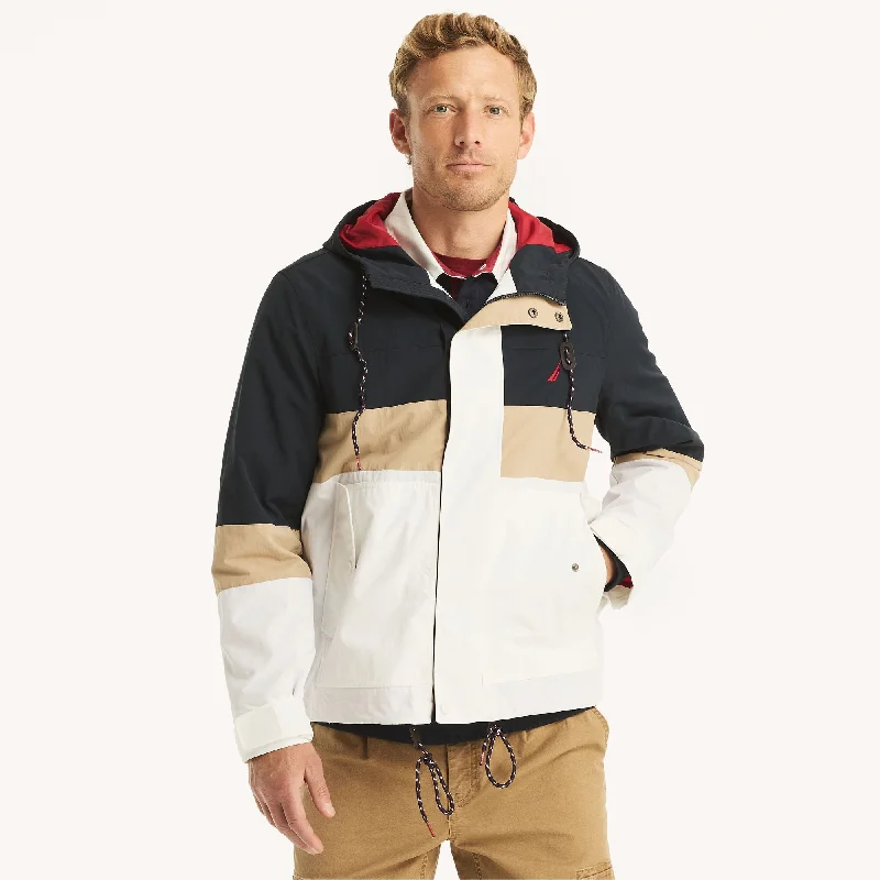 Men coats with a wind - resistant outer layer for blustery weatherMen coats with a wind - resistant outer layer for blustery weatherNautica Mens Sailing Jacket