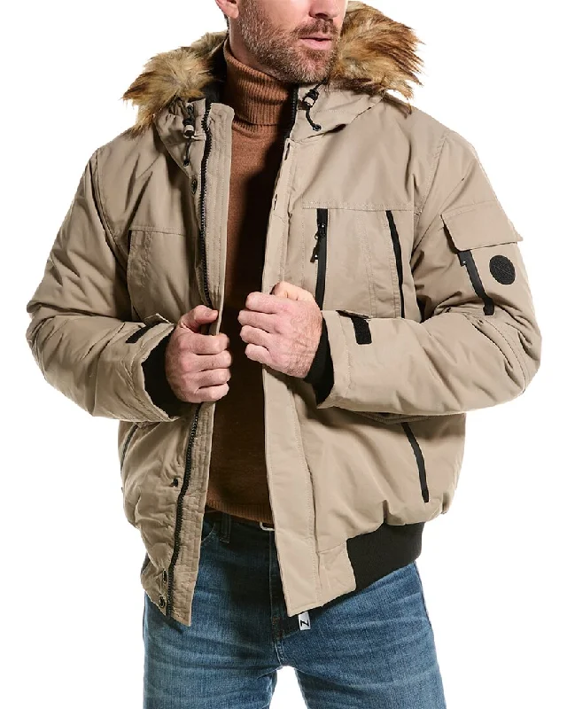 Waterproof men coats with taped seams for heavy rain and snow daysNOIZE Max Coat