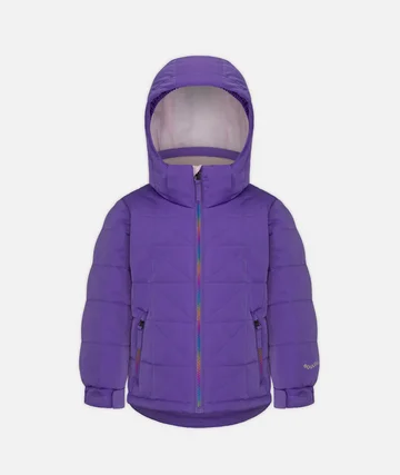 Waterproof men jackets with taped seams for heavy rain protectionWaterproof men jackets with taped seams for heavy rain protectionKids' Josie Jacket - Purple Glo