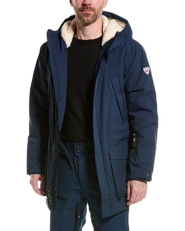 Men coats with a water - resistant finish for light rain and splashesMen coats with a water - resistant finish for light rain and splashesRossignol Parka Jacket