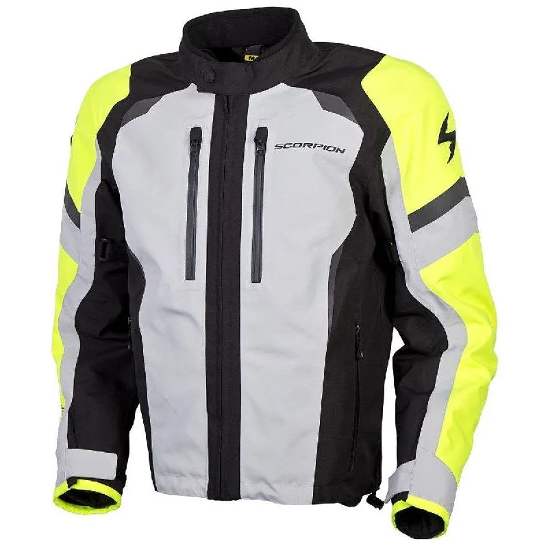 Fleece - lined men jackets for cold - weather commutingFleece - lined men jackets for cold - weather commutingScorpion Optima Men's Hi-Viz Yellow Textile Jacket with Armor