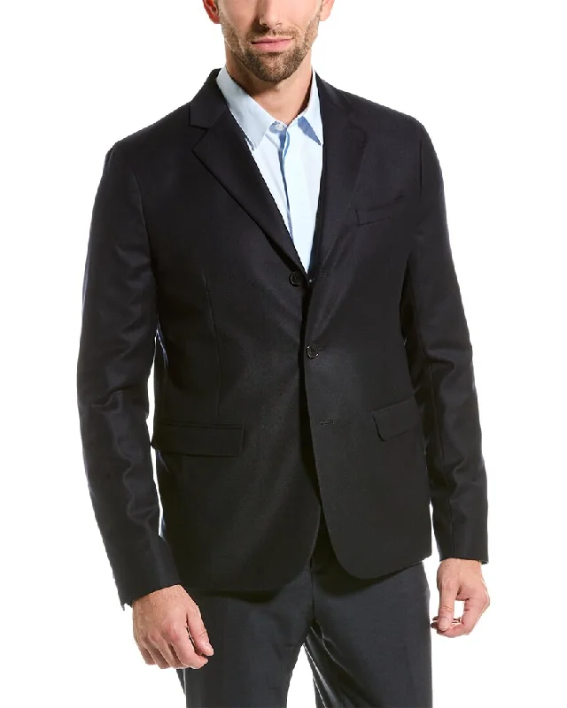 Men coats with a stand - up collar for a sleek and modern lookMen coats with a stand - up collar for a sleek and modern lookThe Kooples Wool Suit Jacket