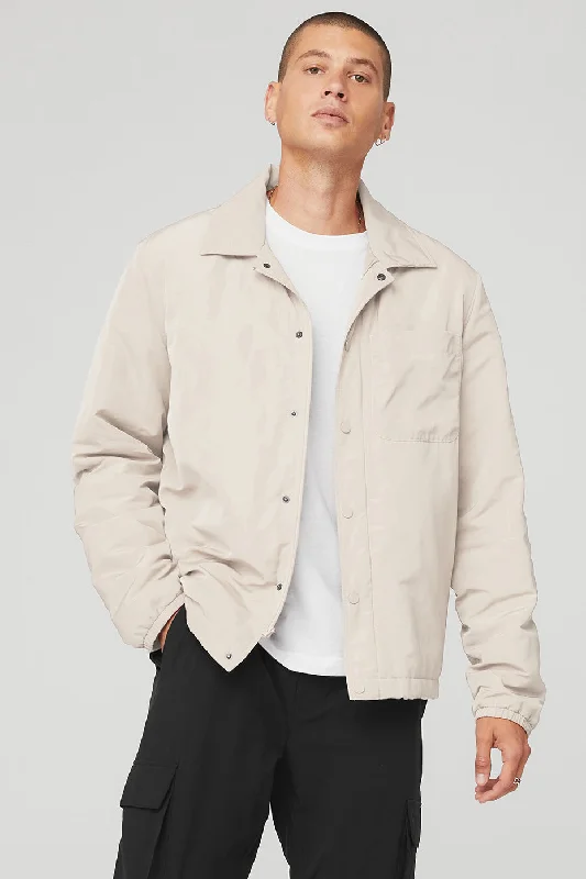 Men jackets with a zip - off sleeves to convert to a vestMen jackets with a zip - off sleeves to convert to a vestLegend Jacket - Bone