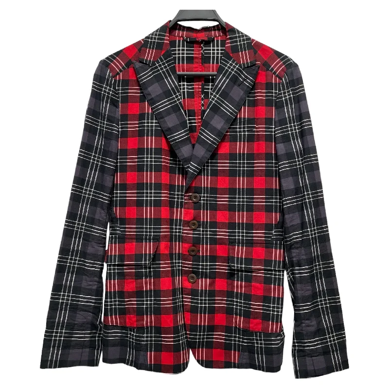 Men coats with a soft fleece interior for extra warmth and comfortMen coats with a soft fleece interior for extra warmth and comfortVivienne Westwood MAN//Jacket/46/RED/Cotton/Plaid//