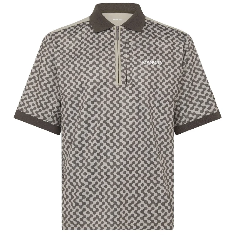 Men's budget - friendly basic polo shirts in multiple colorsEighteenth Ranger Polo Taupe - AW24