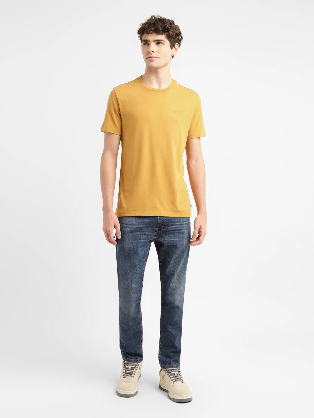 Men's mock - neck t - shirts with a modern and sleek styleMen's mock - neck t - shirts with a modern and sleek styleMen's Solid Slim Fit T-shirt