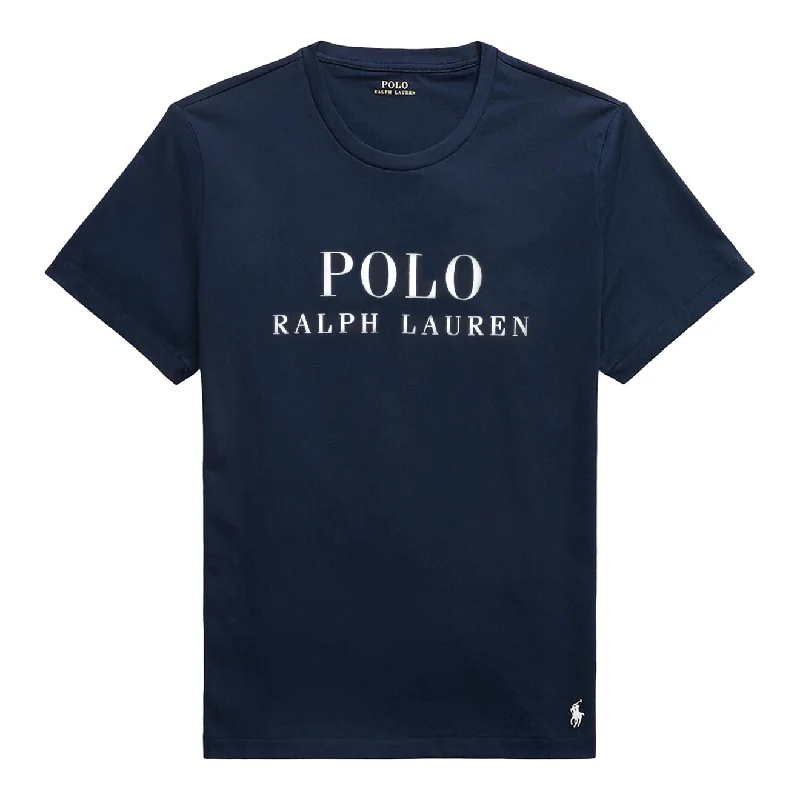 Men's high - collar polo shirts with a modern twistPolo Ralph Lauren S/S Crew Logo Sleep Top Cruise Navy