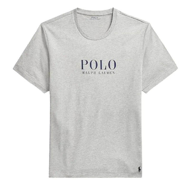 Men's color - block polo shirts with a bold fashion statementPolo Ralph Lauren S/S Logo Sleep Top Andover Heather