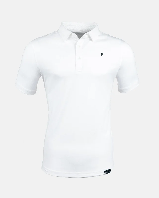 Men's reversible polo shirts with two different looksWhite Classic Polo